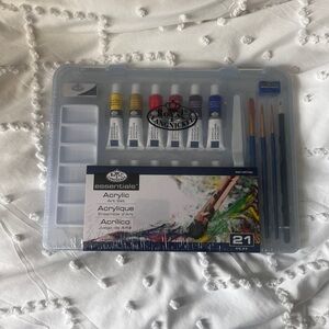 Royal & Langnickel Acrylic Paint Set with Brushes